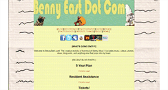 Desktop Screenshot of bennyeast.com