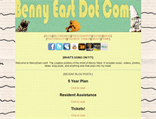 Tablet Screenshot of bennyeast.com